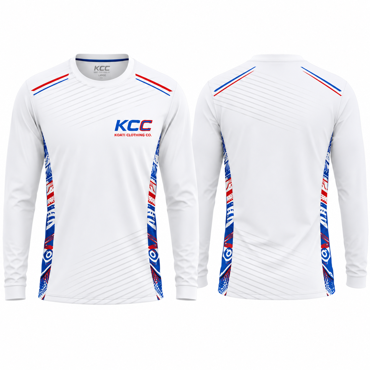 Koati Custom Long Sleeve Active Staff Shirt