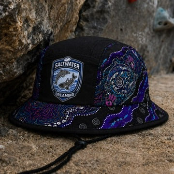 Saltwater Dreaming Bucket hat ⚠️ Limited Release – Only 30 Available ⚠️