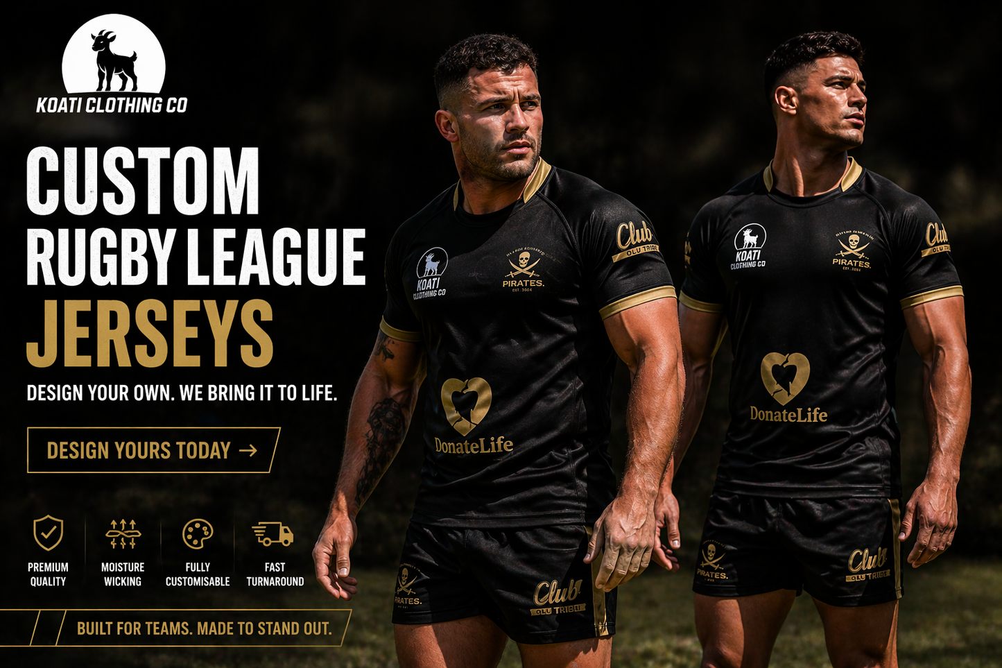 Koati Rugby Jersey Pro