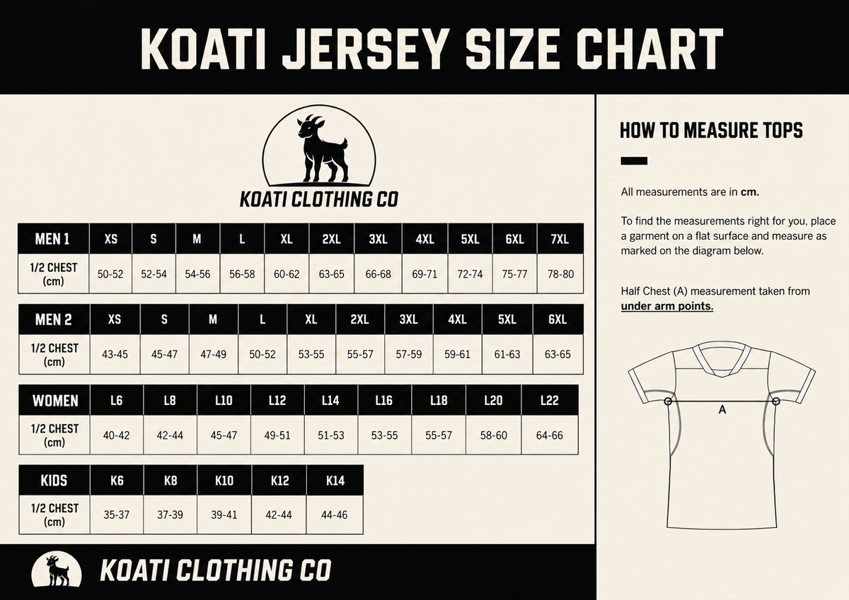 Koati Rugby Jersey Pro  stay ready