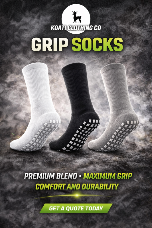 Custom grip socks